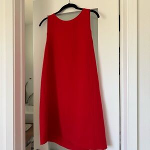 Sezane Vibrant Red Mini Dress